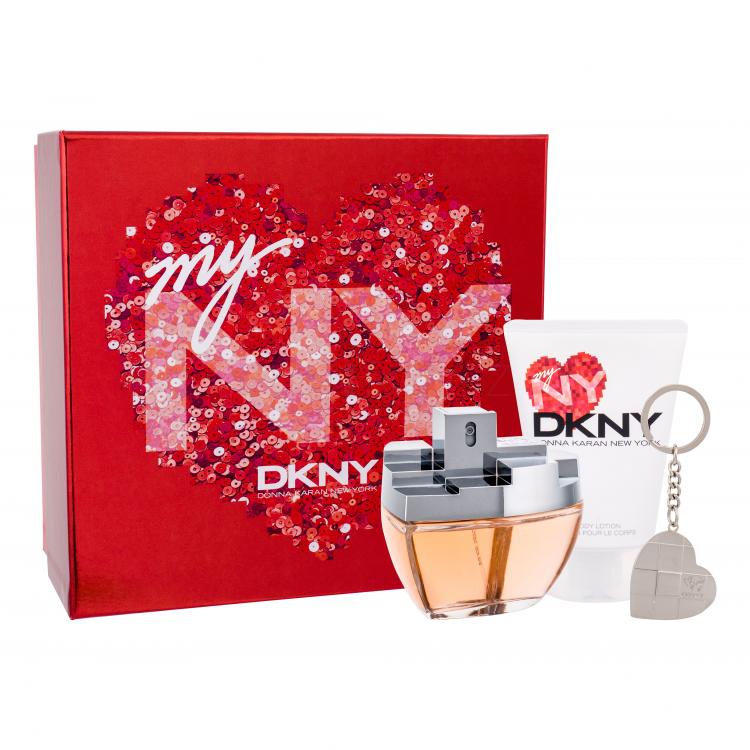 DKNY DKNY My NY Dárková kazeta parfémovaná voda 100 ml + tělové mléko 100 ml + klíčenka