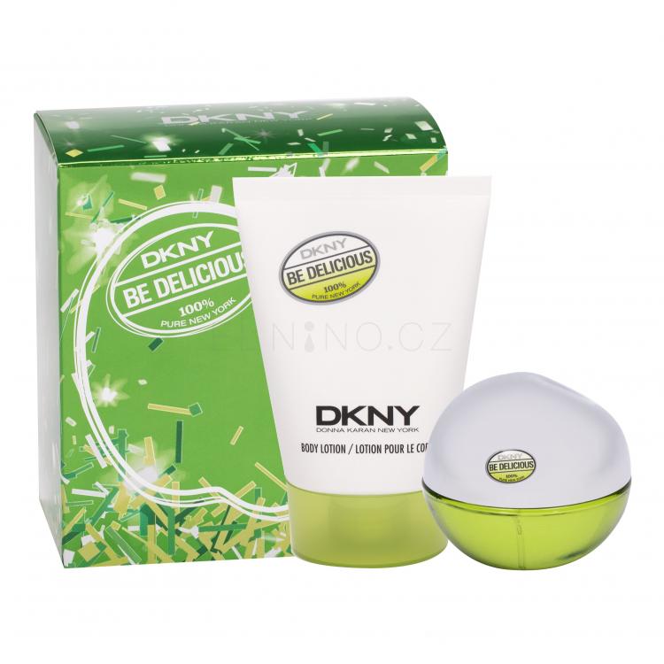 DKNY DKNY Be Delicious Dárková kazeta parfémovaná voda 30 ml + tělové mléko 100 ml