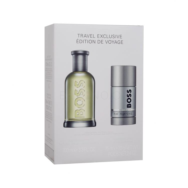 HUGO BOSS Boss Bottled Dárková kazeta toaletní voda 100 ml + deostick 75 ml