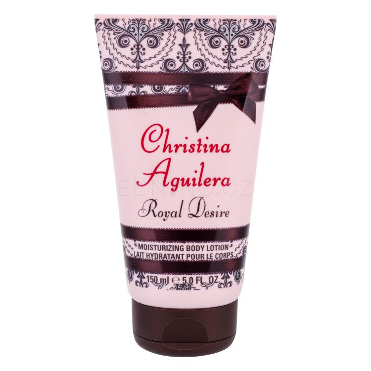 Christina Aguilera Royal Desire Tělové mléko pro ženy 150 ml