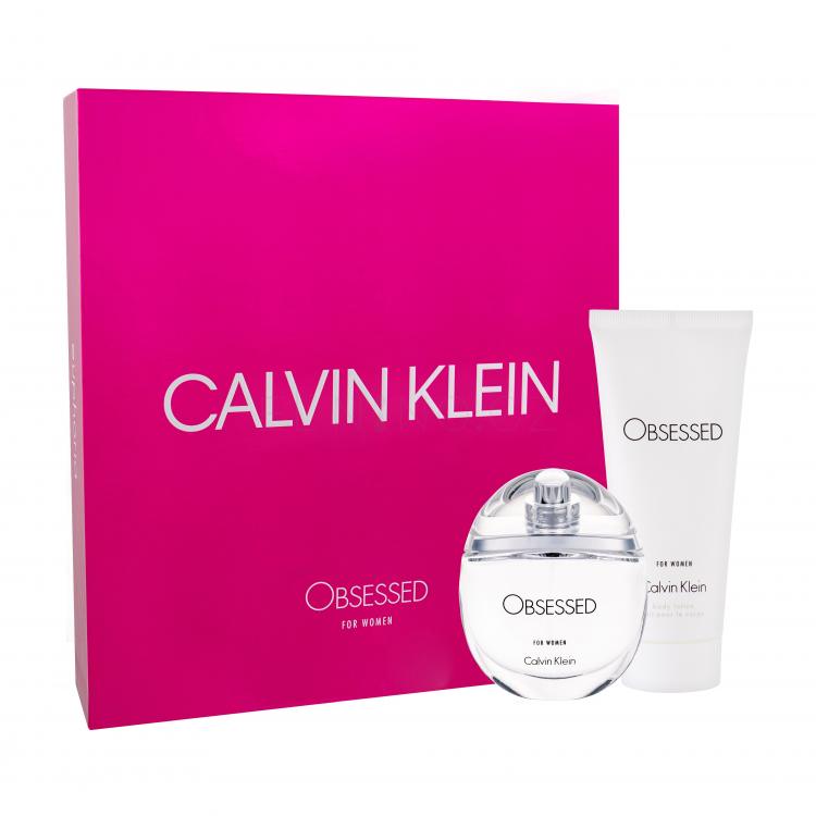 Calvin Klein Obsessed For Women Dárková kazeta parfémovaná voda 50 ml + tělové mléko 100 ml
