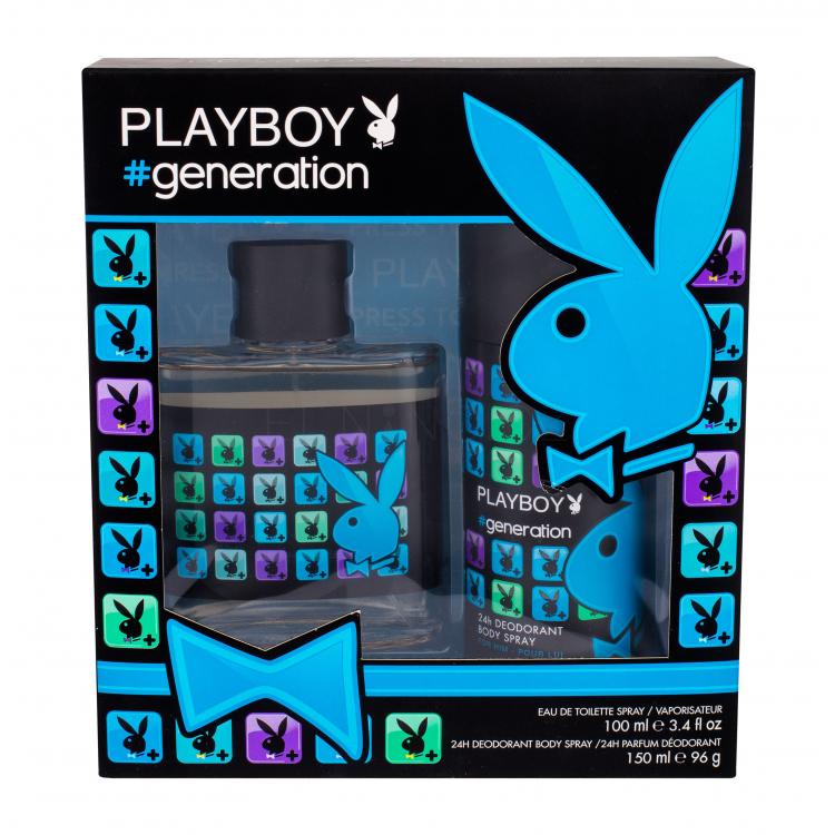 Playboy Generation For Him Dárková kazeta toaletní voda 100 ml + deodorant 150 ml