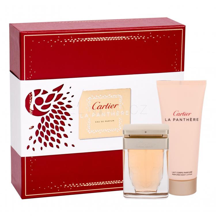 Cartier La Panthère Dárková kazeta parfémovaná voda 50 ml + tělové mléko 100 ml