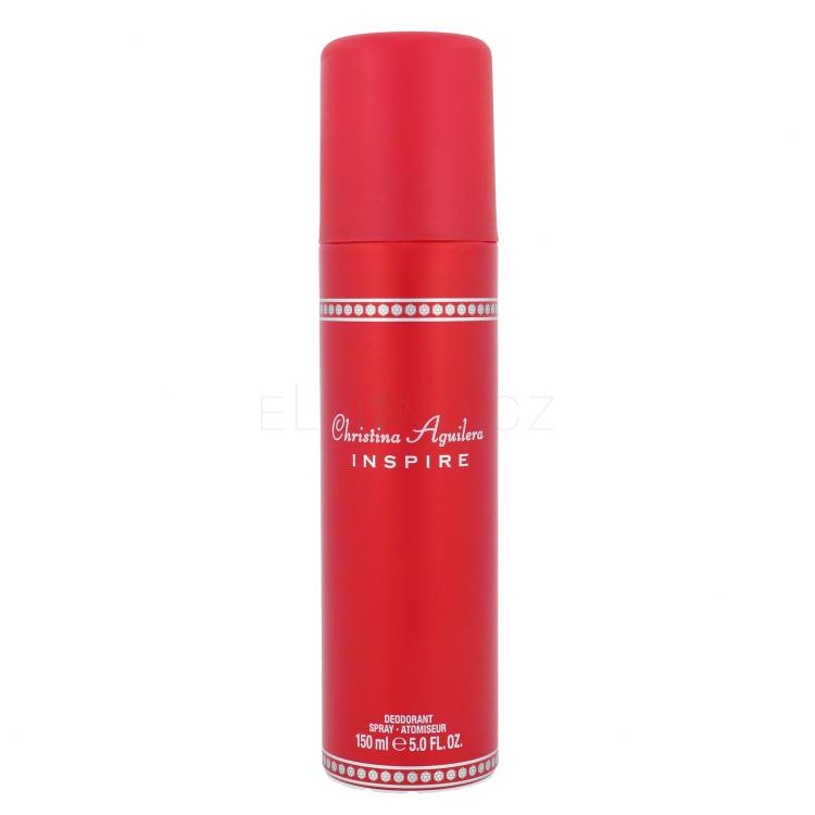 Christina Aguilera Inspire Deodorant pro ženy 150 ml poškozený flakon