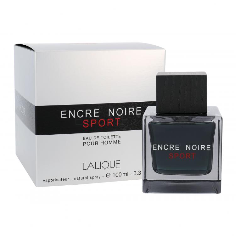 Lalique Encre Noire Sport Toaletní voda pro muže 100 ml poškozená krabička