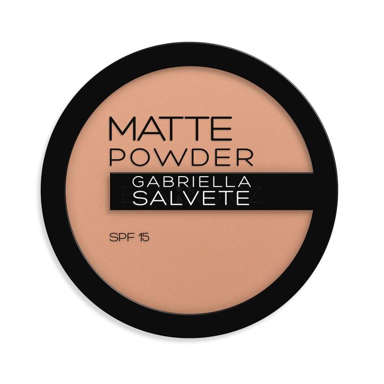 Gabriella Salvete Matte Powder SPF15 Pudr pro ženy 8 g Odstín 04
