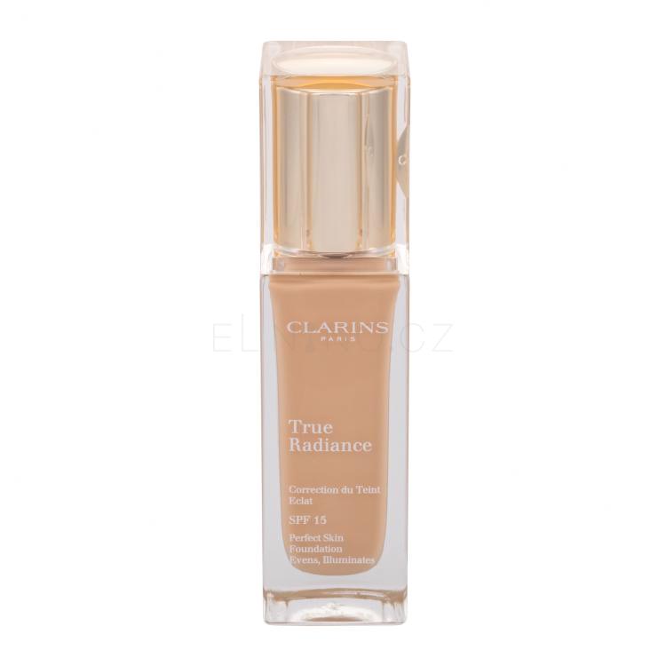 Clarins True Radiance SPF15 Make-up pro ženy 30 ml Odstín 110 Honey