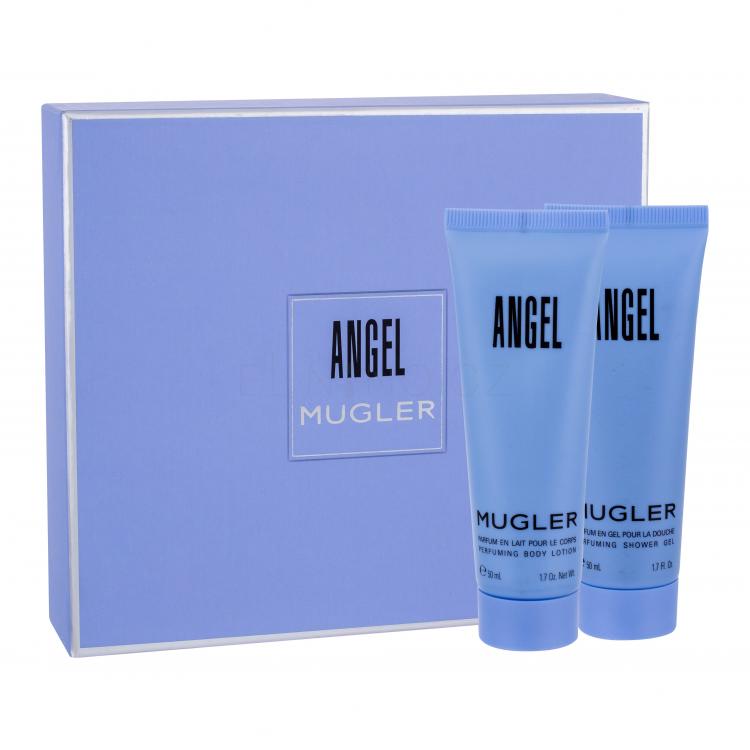 Mugler Angel Dárková kazeta tělové mléko 50 ml + sprchový gel 50 ml