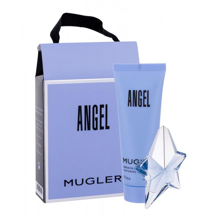 Thierry Mugler Angel Dárková kazeta parfémovaná voda 5 ml + tělové mléko 50 ml