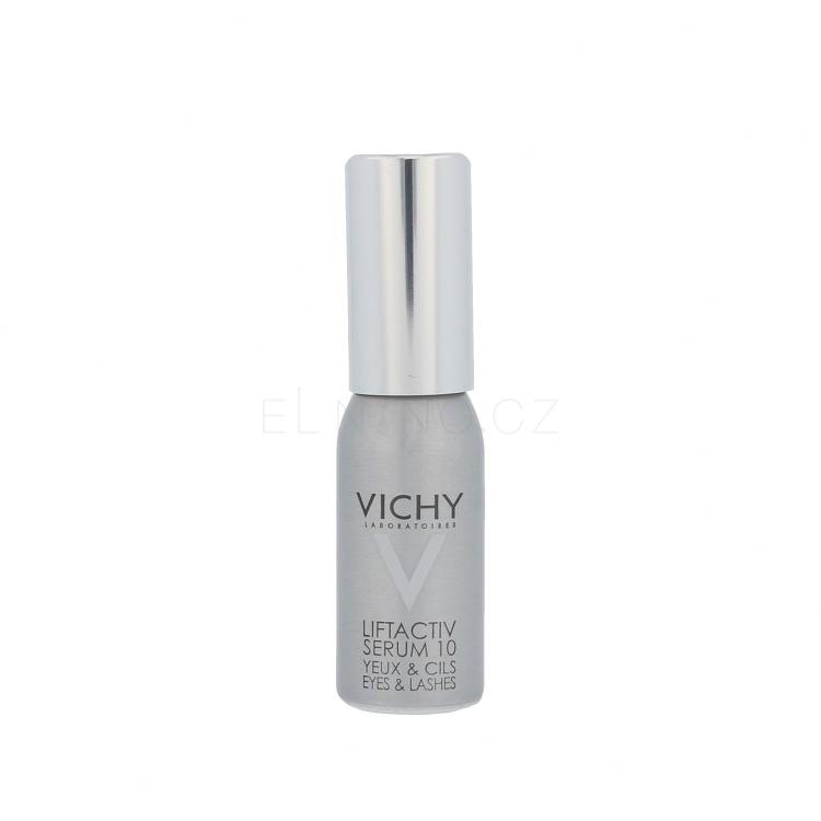 Vichy Liftactiv Serum 10 Eyes &amp; Lashes Oční gel pro ženy 15 ml poškozená krabička