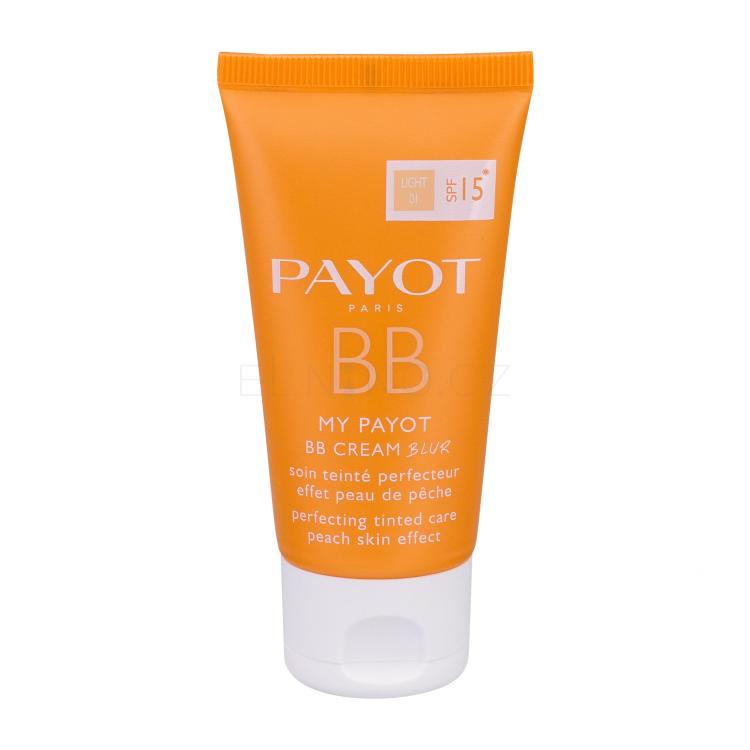 PAYOT My Payot BB Cream Blur SPF15 BB krém pro ženy 50 ml Odstín 01 Light tester