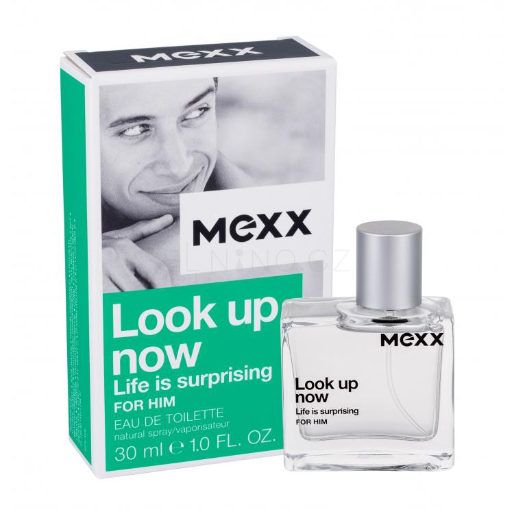 Mexx Look up Now Life Is Surprising For Him Toaletní voda pro muže 30 ml