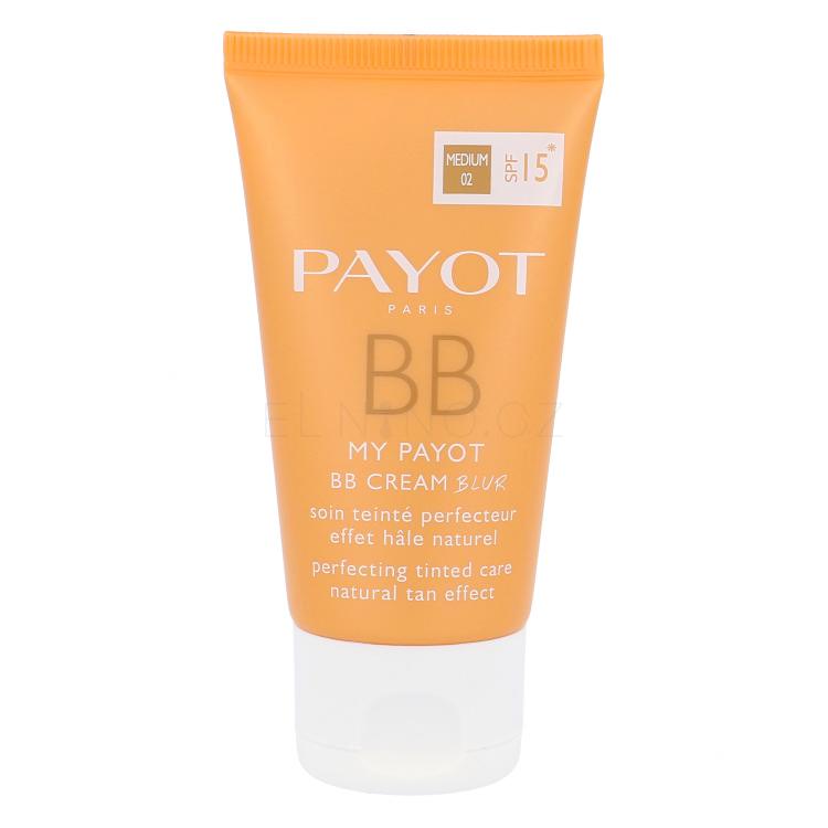 PAYOT My Payot BB Cream Blur SPF15 BB krém pro ženy 50 ml Odstín 02 Medium poškozená krabička