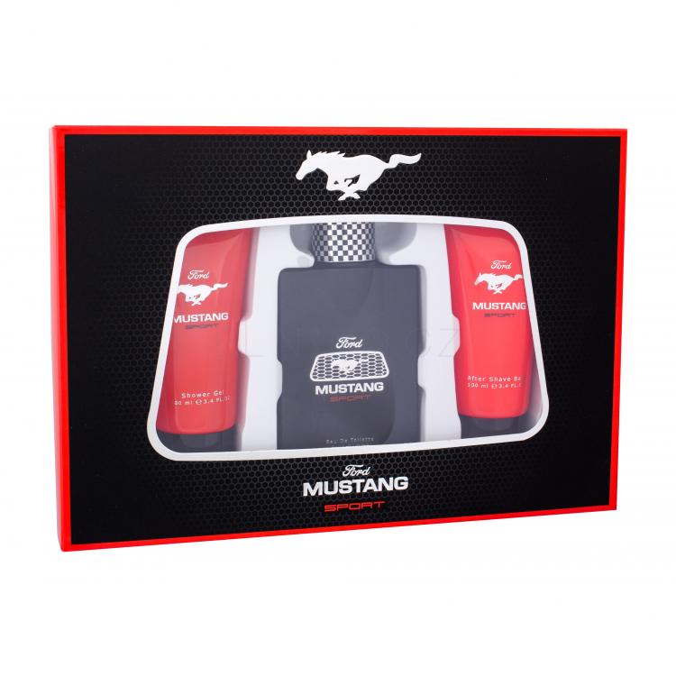 Ford Mustang Mustang Sport Dárková kazeta toaletní voda 100 ml + sprchový gel 100 ml + balzám po holení 100 ml