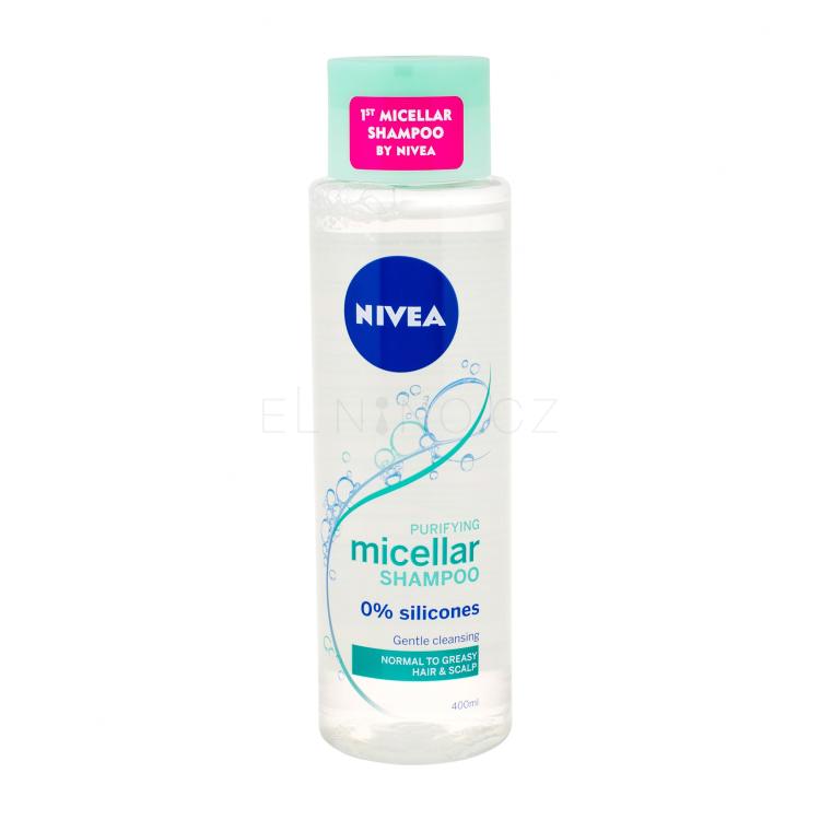 Nivea Micellar Shampoo Purifying Šampon pro ženy 400 ml