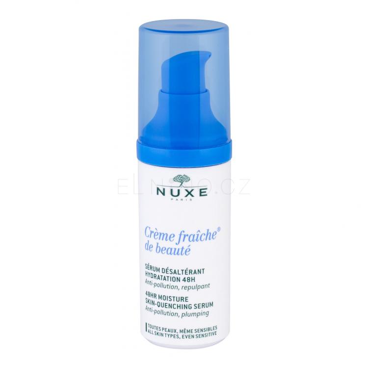 NUXE Creme Fraiche de Beauté 48HR Moisture Skin-Quenching Serum Pleťové sérum pro ženy 30 ml