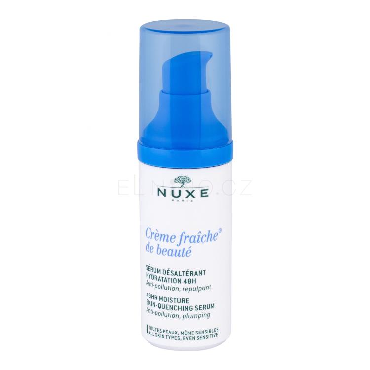 NUXE Creme Fraiche de Beauté 48HR Moisture Skin-Quenching Serum Pleťové sérum pro ženy 30 ml