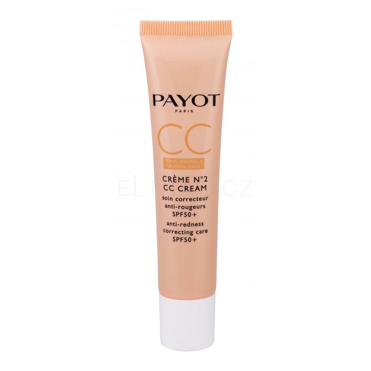 PAYOT Crème No2 SPF50+ CC krém pro ženy 40 ml