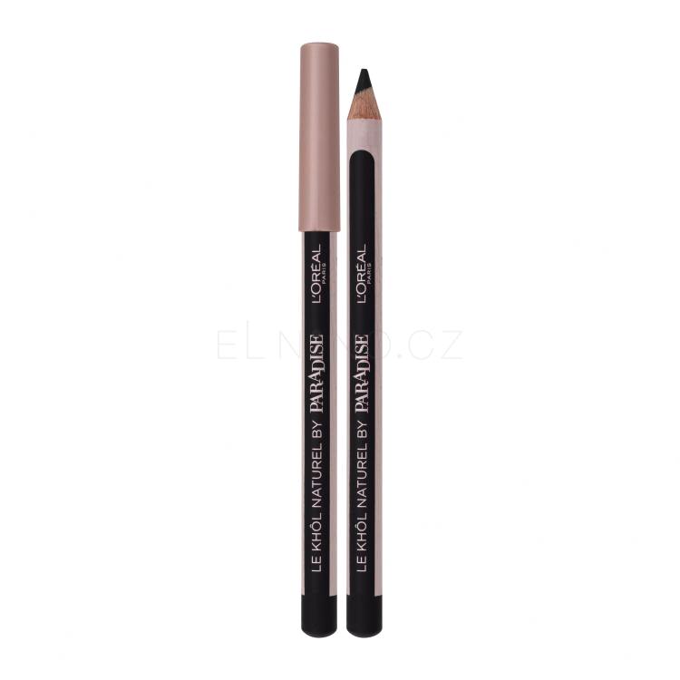 L&#039;Oréal Paris Paradise Le Khôl Naturel Tužka na oči pro ženy 1,2 g Odstín 101 Midnight Black