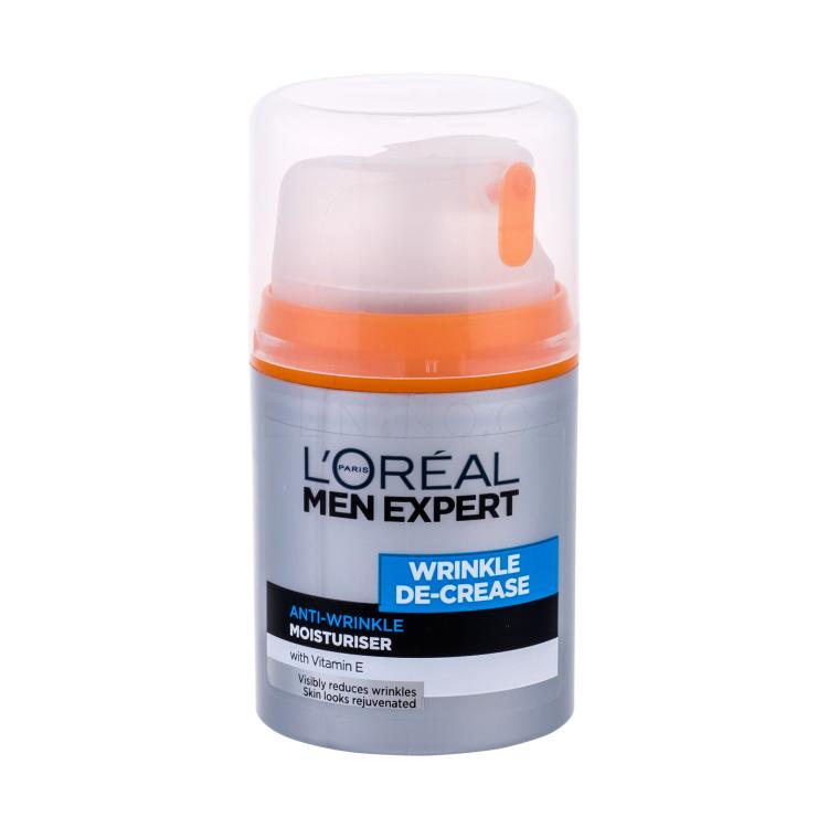 L&#039;Oréal Paris Men Expert Wrinkle De-Crease Denní pleťový krém pro muže 50 ml