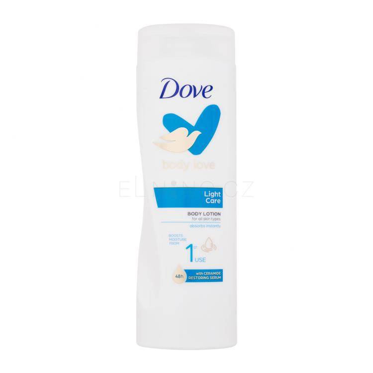 Dove Body Love Light Care Tělové mléko pro ženy 400 ml