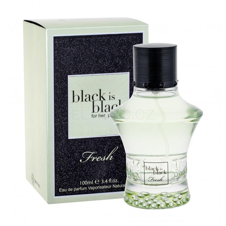 Nuparfums Black is Black Fresh Parfémovaná voda pro ženy 100 ml