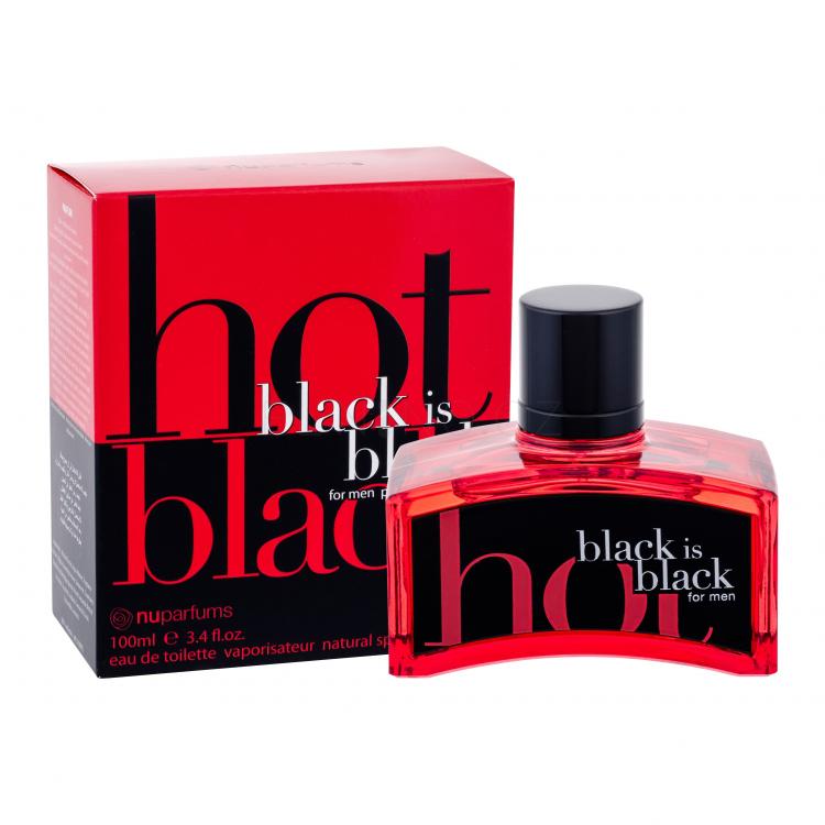 Nuparfums Black is Black Hot Toaletní voda pro muže 100 ml