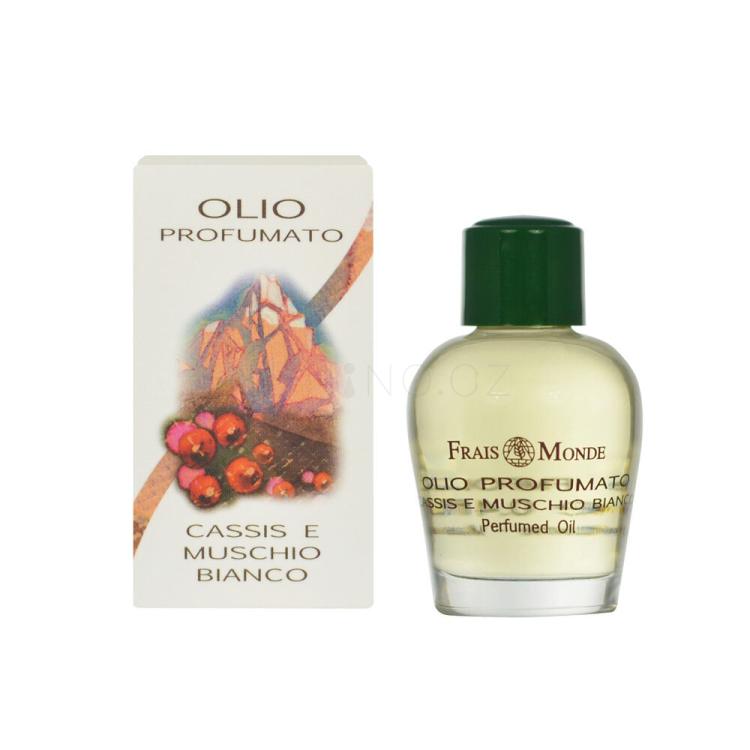 Frais Monde Cassis And White Musk Parfémovaný olej pro ženy 12 ml poškozená krabička