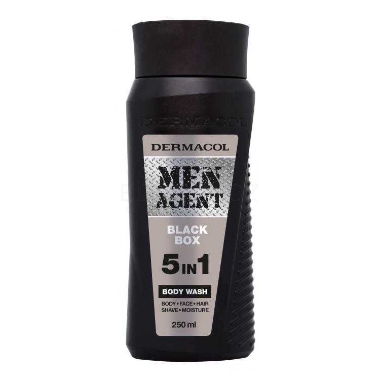 Dermacol Men Agent Black Box 5in1 Sprchový gel pro muže 250 ml