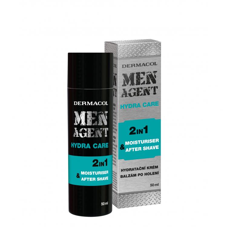 Dermacol Men Agent Hydra Care 2in1 Balzám po holení pro muže 50 ml