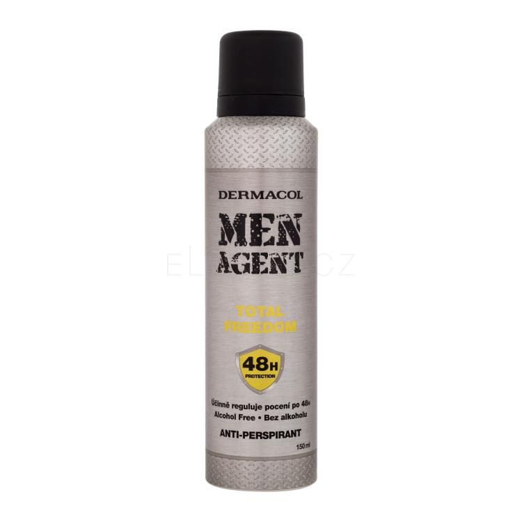 Dermacol Men Agent Total Freedom 48H Antiperspirant pro muže 150 ml