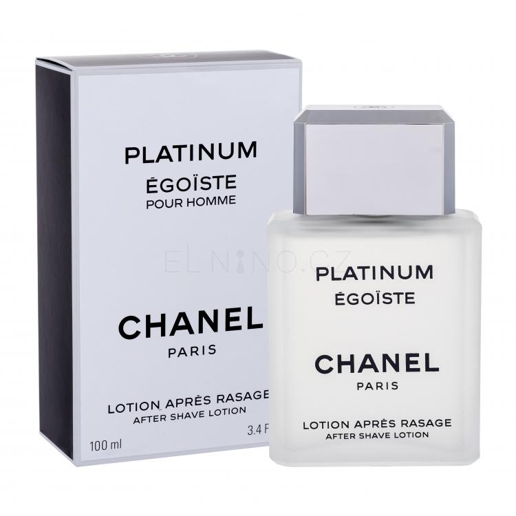 Chanel Platinum Égoïste Pour Homme Voda po holení pro muže 100 ml poškozená krabička