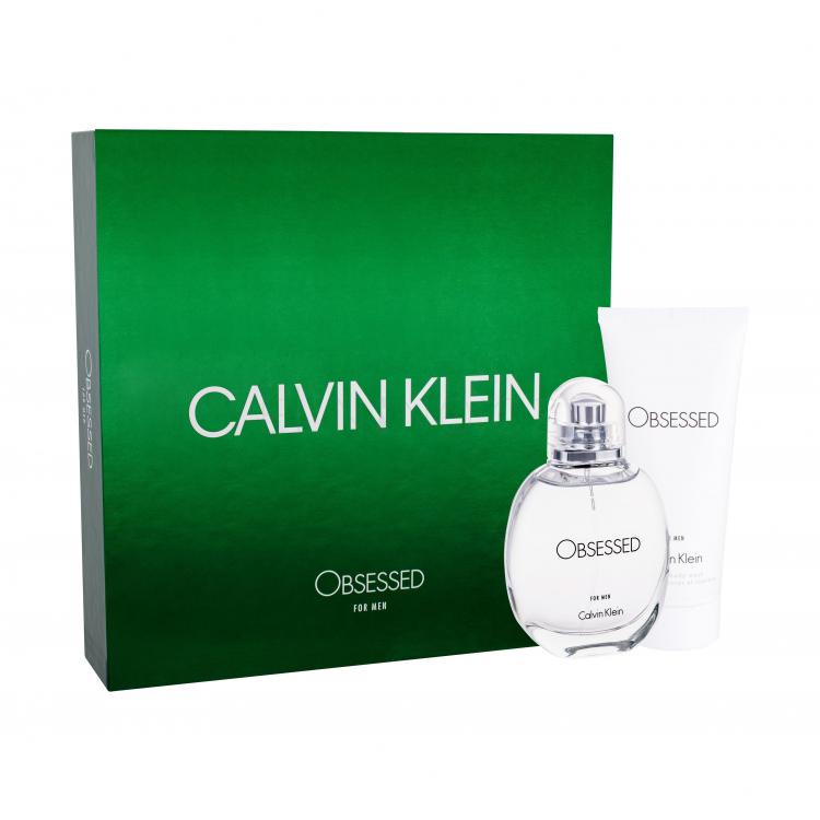 Calvin Klein Obsessed For Men Dárková kazeta toaletní voda 75 ml + sprchový gel 100 ml