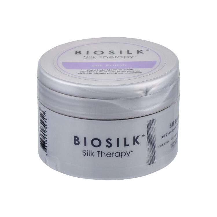 Farouk Systems Biosilk Silk Therapy Silk Polish Vosk na vlasy pro ženy 89 ml