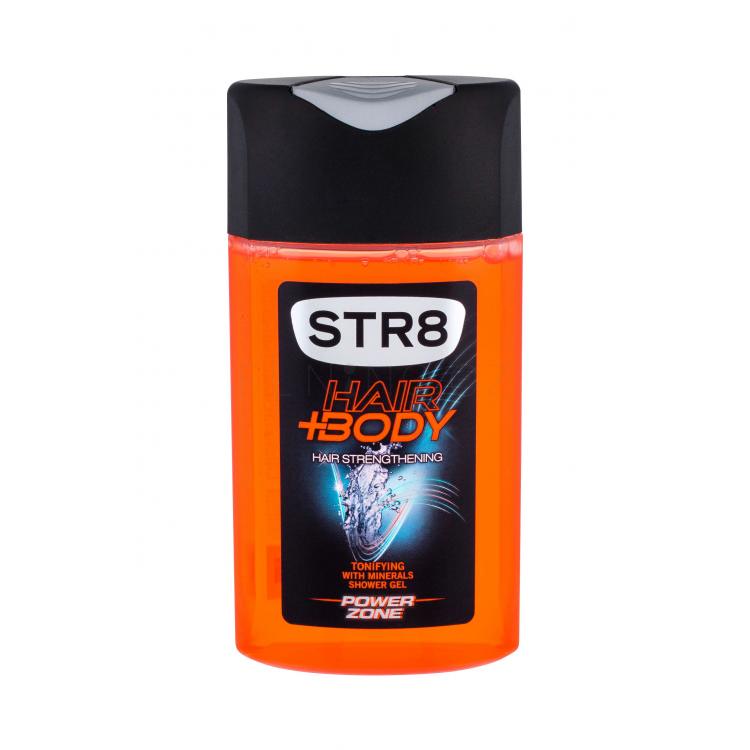 STR8 Power Zone Sprchový gel pro muže 250 ml