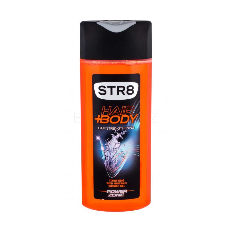 STR8 Power Zone Sprchový gel pro muže 400 ml