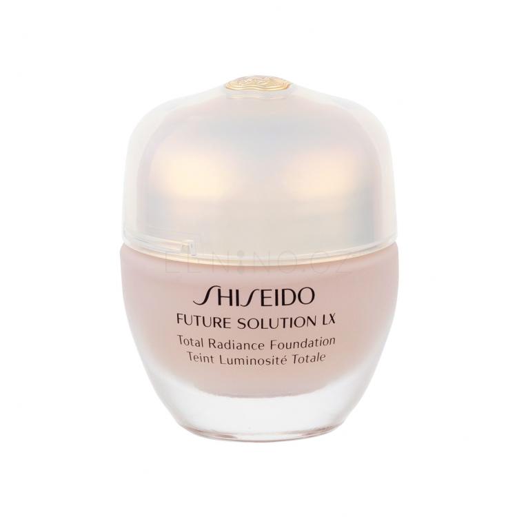 Shiseido Future Solution LX Total Radiance Foundation SPF15 Make-up pro ženy 30 ml Odstín l20 Natural Light Ivory