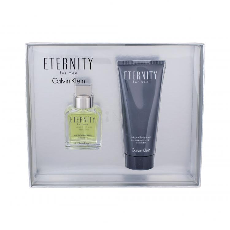 Calvin Klein Eternity For Men Dárková kazeta toaletní voda 30 ml + sprchový gel 30 ml