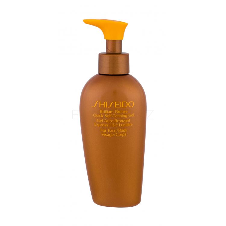 Shiseido Brilliant Bronze Quick Self-Tanning Gel Samoopalovací přípravek pro ženy 150 ml