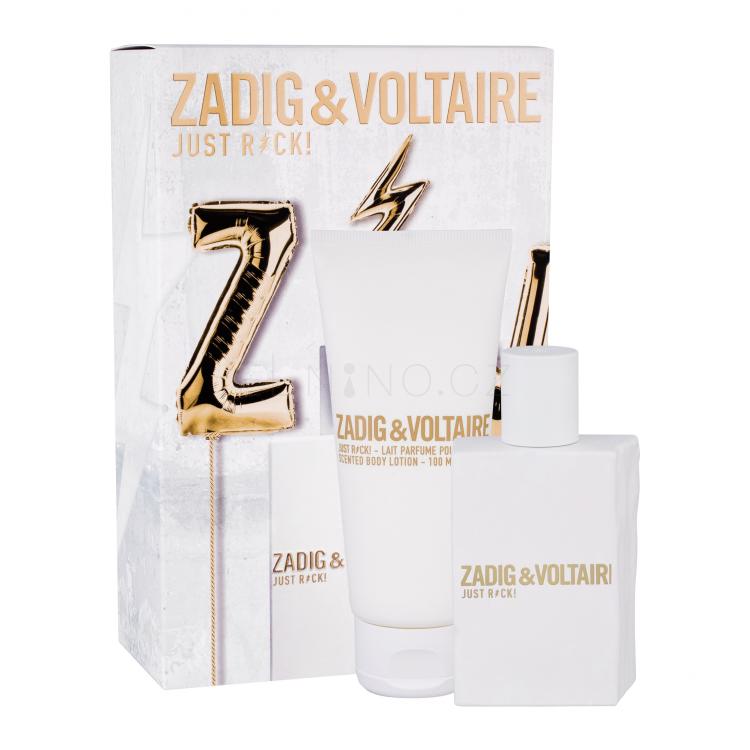 Zadig &amp; Voltaire Just Rock! Dárková kazeta parfémovaná voda 50 ml + tělové mléko 100 ml