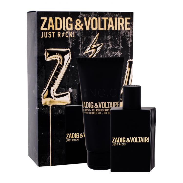 Zadig &amp; Voltaire Just Rock! Dárková kazeta toaletní voda 50 ml + sprchový gel 100 ml