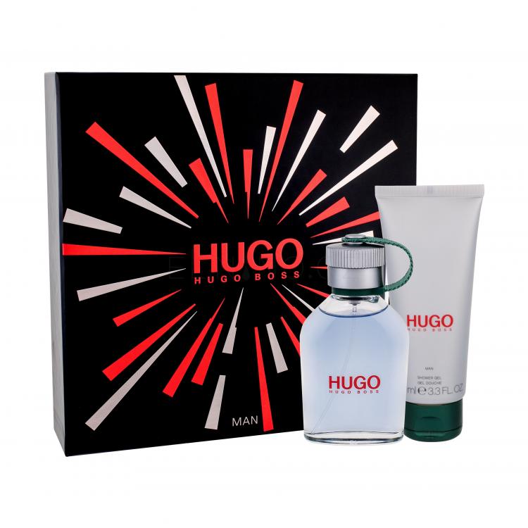 HUGO BOSS Hugo Man Dárková kazeta toaletní voda 75 ml + sprchový gel 100 ml