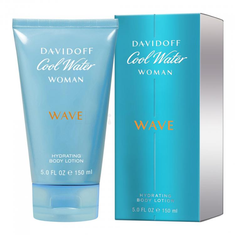 Davidoff Cool Water Wave Woman Tělové mléko pro ženy 150 ml