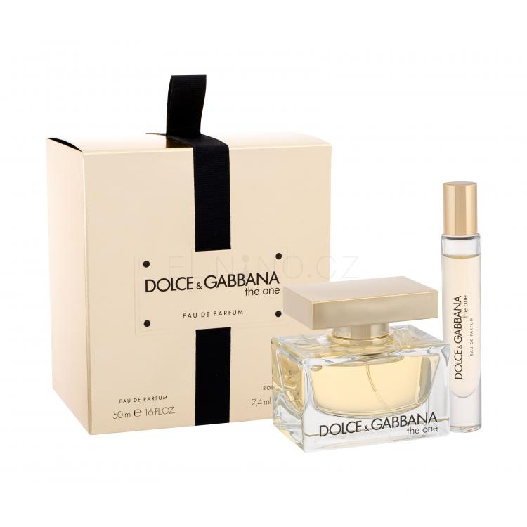 Dolce&amp;Gabbana The One Dárková kazeta parfémovaná voda 50 ml + parfémovaná voda 7,4 ml