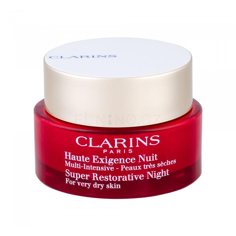 Clarins Super Restorative Night Cream Very Dry Skin Noční pleťový krém pro ženy 50 ml tester