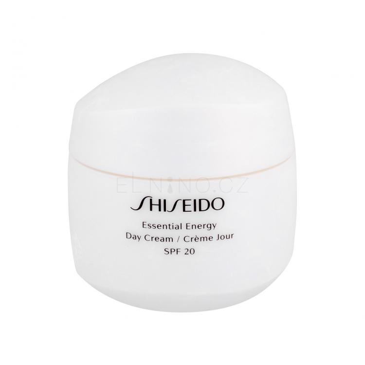 Shiseido Essential Energy Day Cream SPF20 Denní pleťový krém pro ženy 50 ml