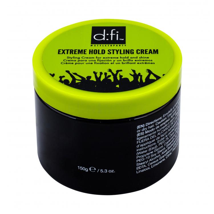 Revlon Professional d:fi Extreme Hold Styling Cream Krém na vlasy pro ženy 150 g