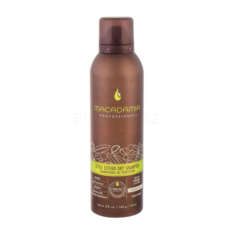 Macadamia Professional Style Extend Dry Shampoo Suchý šampon pro ženy 163 ml