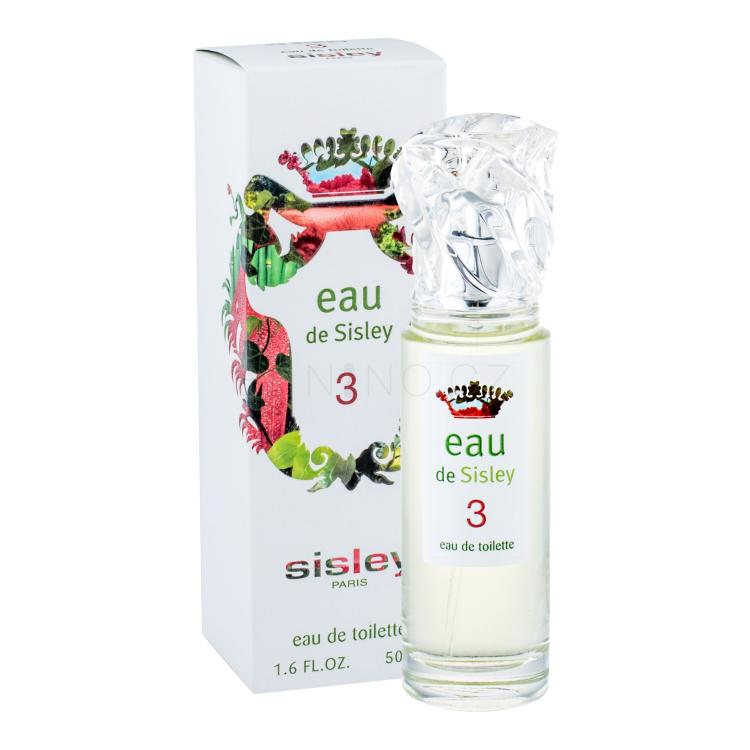 Sisley Eau de Sisley 3 Toaletní voda pro ženy 50 ml poškozená krabička