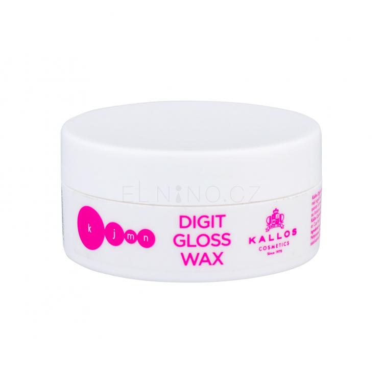 Kallos Cosmetics KJMN Digit Gloss Wax Vosk na vlasy pro ženy 100 ml